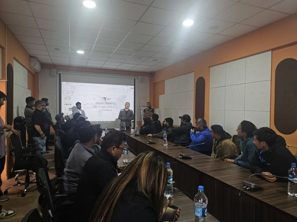 Drone competency certificate ceremony at Film Development Board