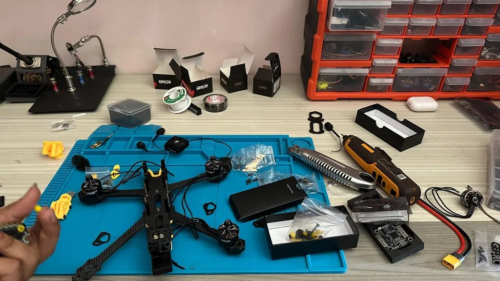 FPV drone training workshop with GarudX expert trainers